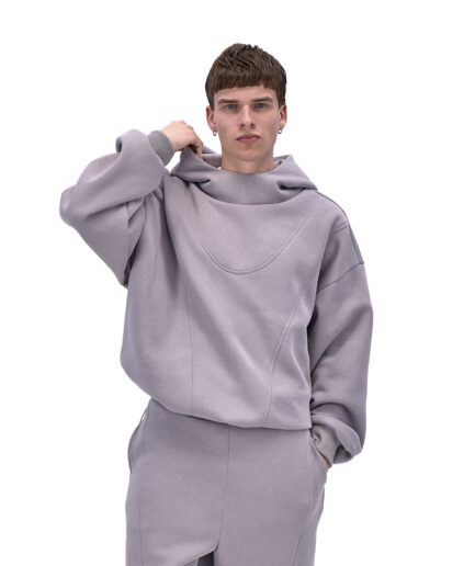 SMOKE GREY HOODIE