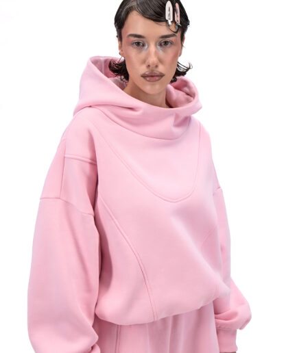 BABY PINK HOODIE